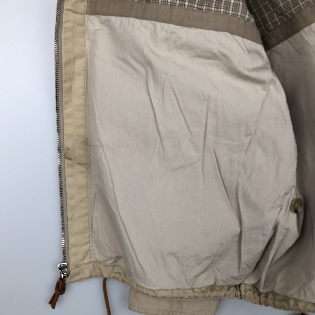 90'S Banana Republic cotton hoodie, men's size S equivalent, vintage. cotton Beige type Vintage Second Hand