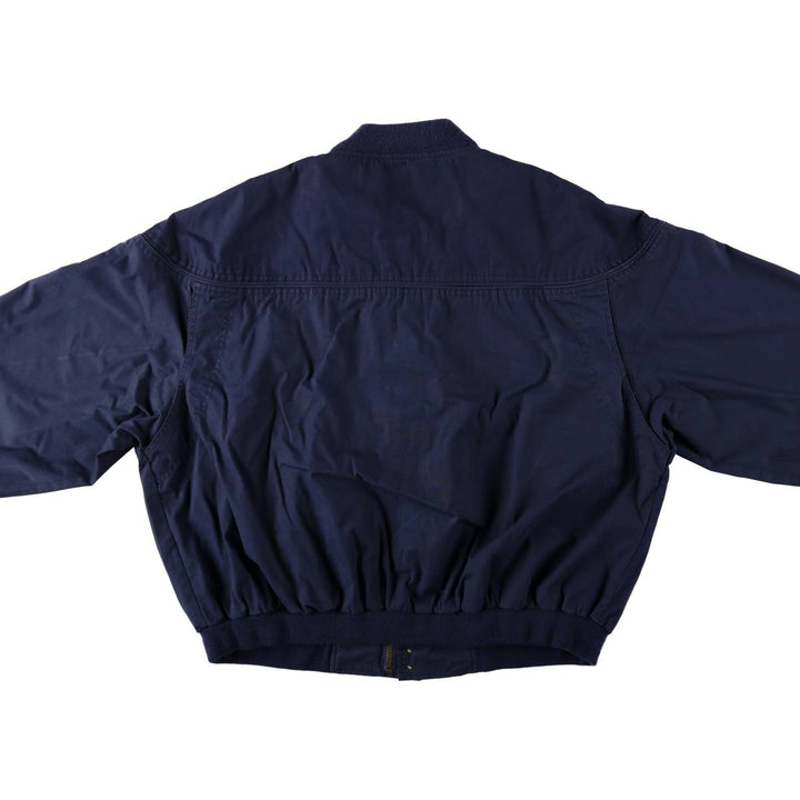 90'S Catalina Derby Jacket Cup Shoulder Jacket Men's XL equivalent cotton navy blue type Vintage Second Hand
