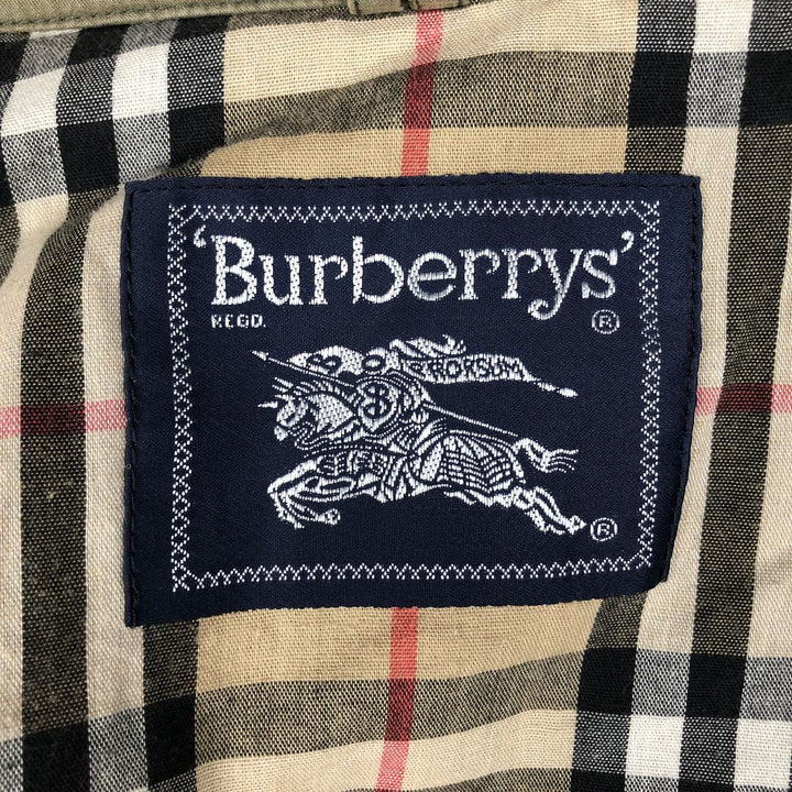 ~1990'S Burberry's Hunting Jacket, Men's Size XL (Vintage) cotton Khaki type beige Vintage Second Hand