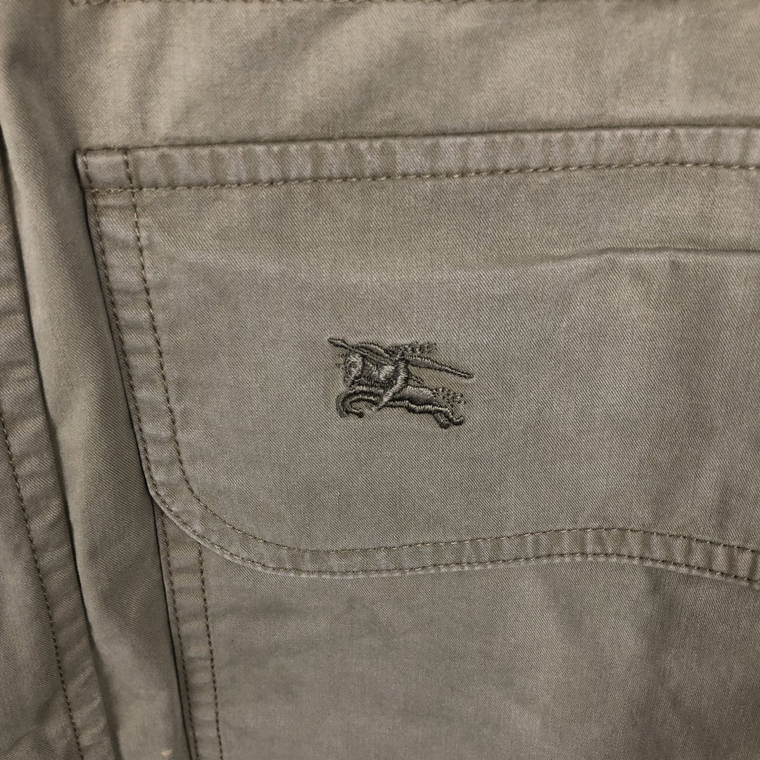 ~1990'S Burberry's Hunting Jacket, Men's Size XL (Vintage) cotton Khaki type beige Vintage Second Hand