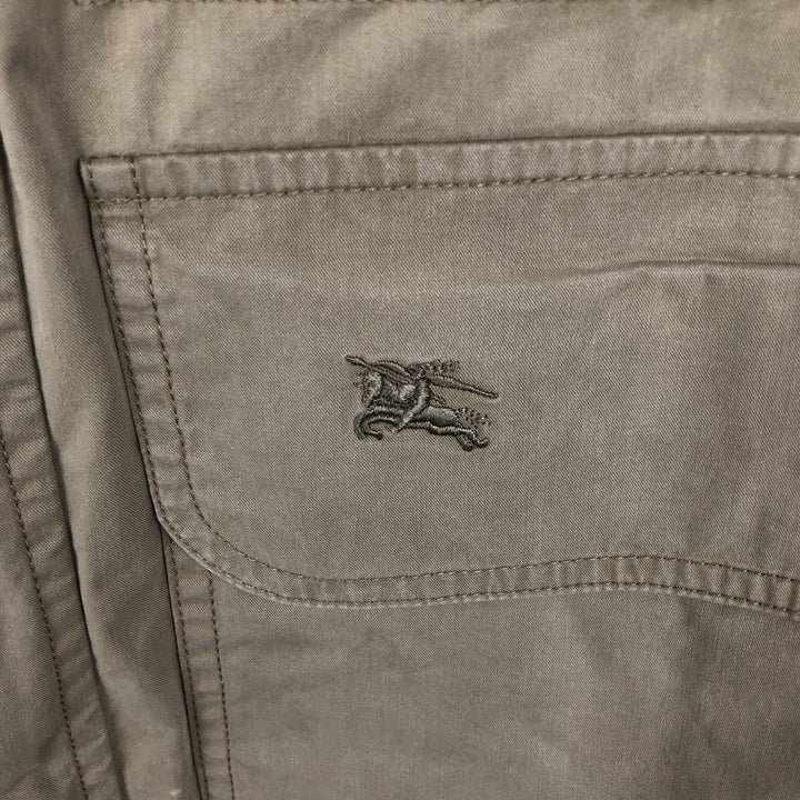 ~1990'S Burberry's Hunting Jacket, Men's Size XL (Vintage) cotton Khaki type beige Vintage Second Hand