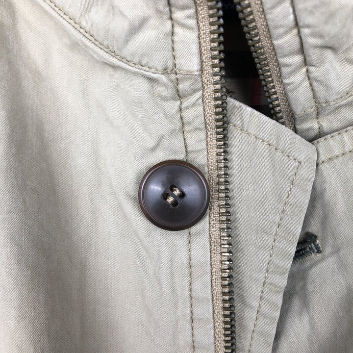 ~1990'S Burberry's Hunting Jacket, Men's Size XL (Vintage) cotton Khaki type beige Vintage Second Hand