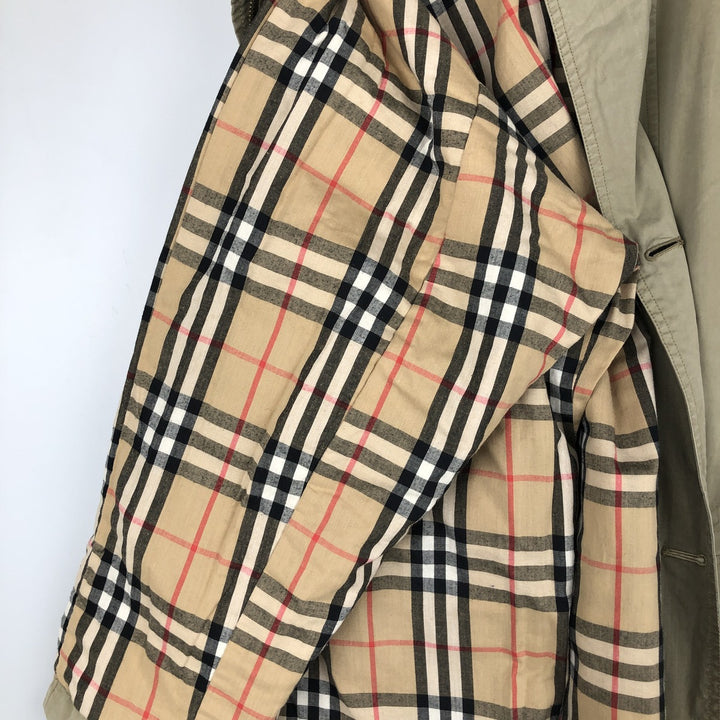 ~1990'S Burberry's Hunting Jacket, Men's Size XL (Vintage) cotton Khaki type beige Vintage Second Hand