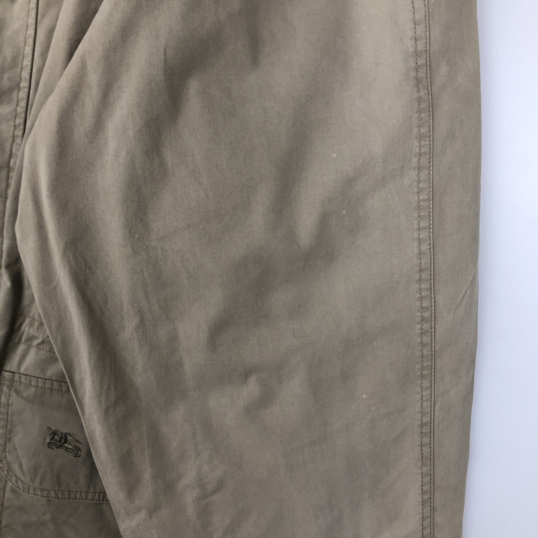 ~1990'S Burberry's Hunting Jacket, Men's Size XL (Vintage) cotton Khaki type beige Vintage Second Hand