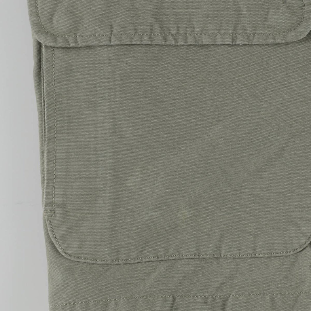 Eddie Bauer cotton jacket, men's size XL. cotton Khaki type Vintage Second Hand