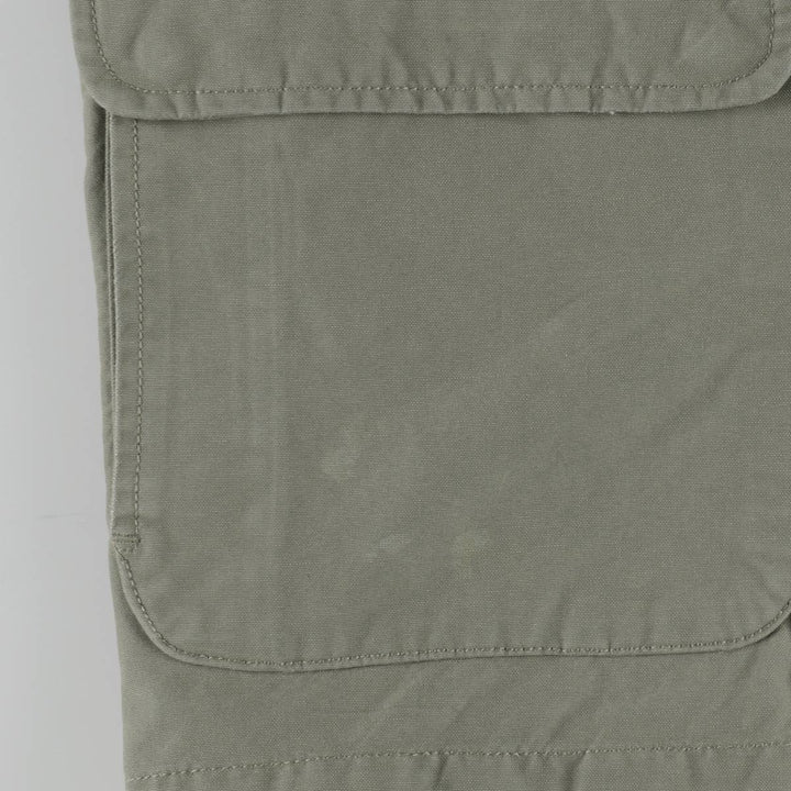 Eddie Bauer cotton jacket, men's size XL. cotton Khaki type Vintage Second Hand