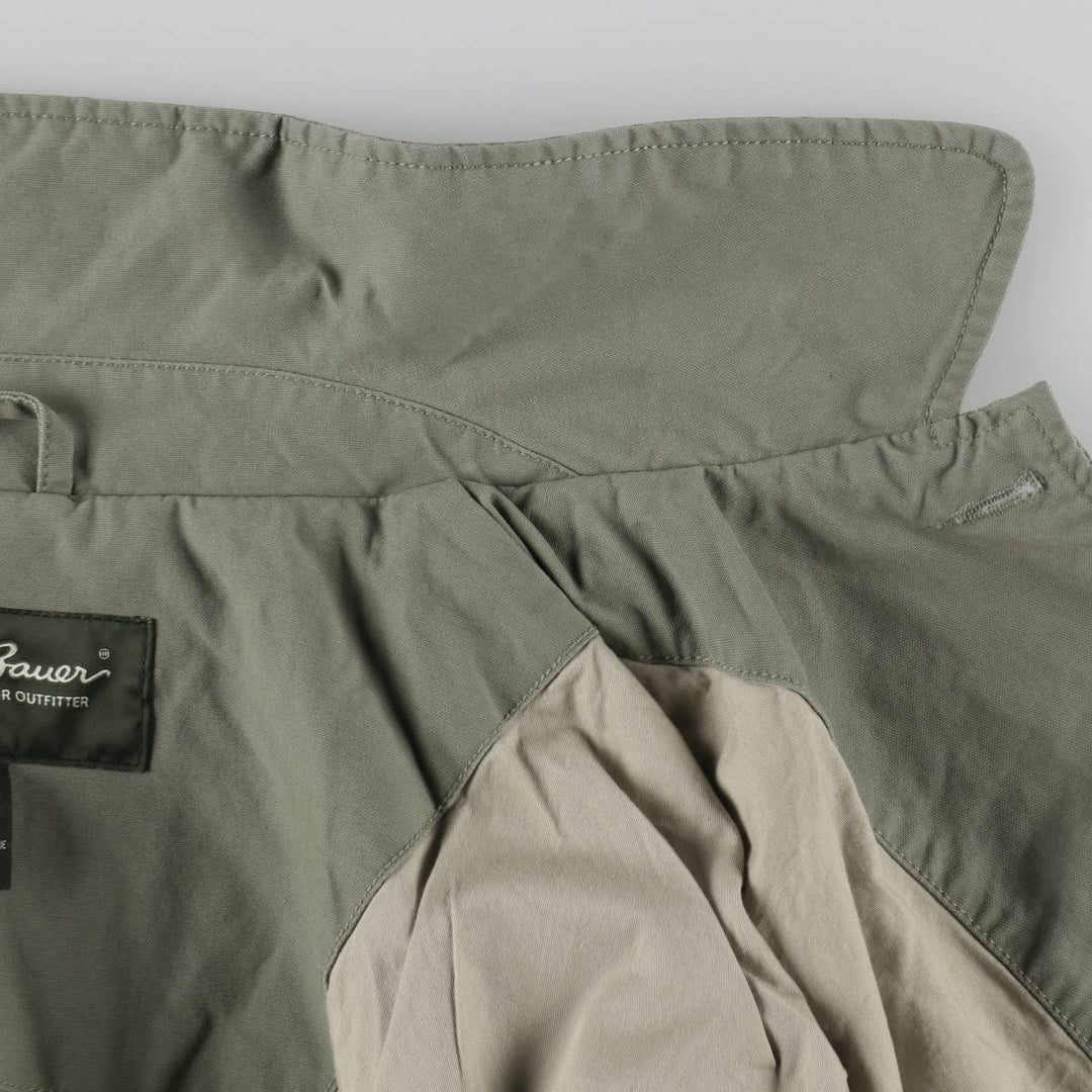 Eddie Bauer cotton jacket, men's size XL. cotton Khaki type Vintage Second Hand