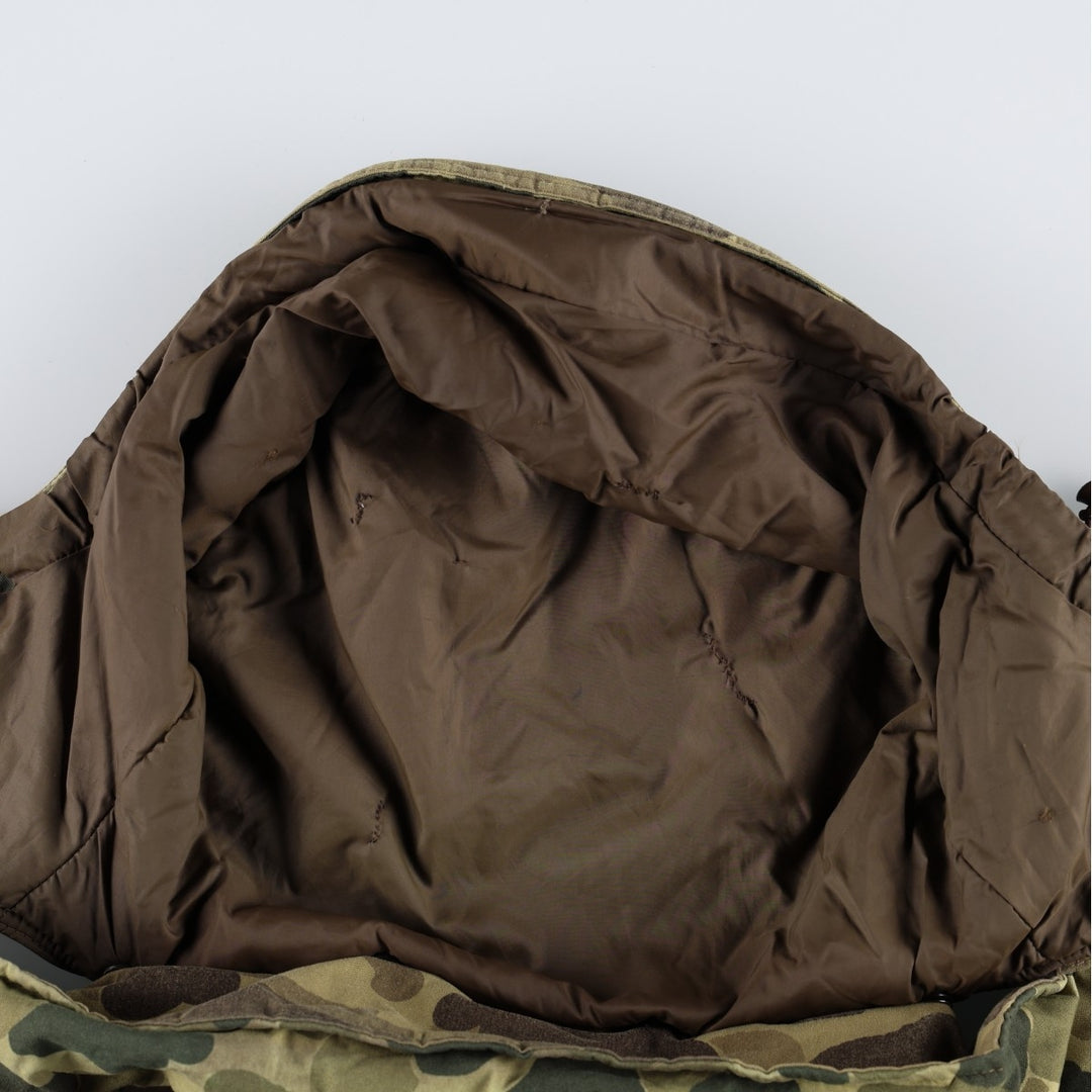 90'S Remington GORE-TEX Camouflage Pattern Mountain Parka Shell Jacket, Made in USA, Men's Size L (Equivalent), Vintage Nylon Khaki type Vintage Second Hand
