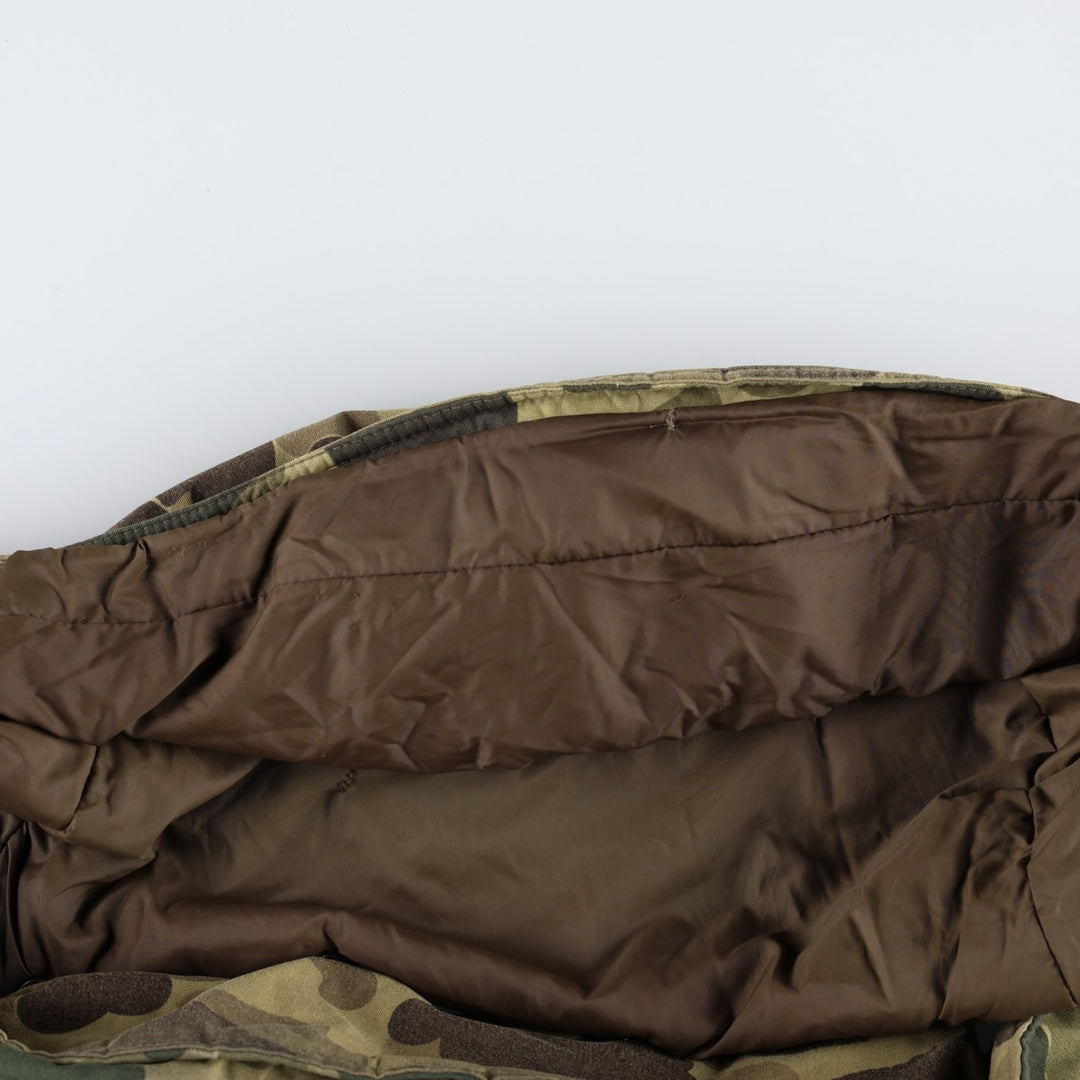 90'S Remington GORE-TEX Camouflage Pattern Mountain Parka Shell Jacket, Made in USA, Men's Size L (Equivalent), Vintage Nylon Khaki type Vintage Second Hand