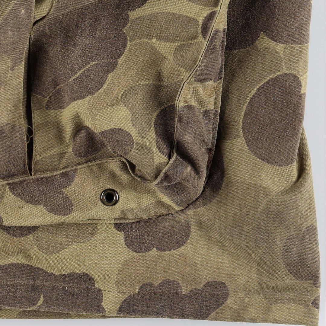 90'S Remington GORE-TEX Camouflage Pattern Mountain Parka Shell Jacket, Made in USA, Men's Size L (Equivalent), Vintage Nylon Khaki type Vintage Second Hand