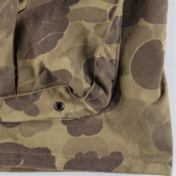 90'S Remington GORE-TEX Camouflage Pattern Mountain Parka Shell Jacket, Made in USA, Men's Size L (Equivalent), Vintage Nylon Khaki type Vintage Second Hand