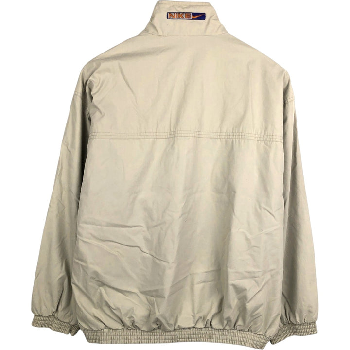 1990'S Nike Windbreaker, Men's Size L (approx.), Vintage polyester Khaki type beige Vintage Second Hand
