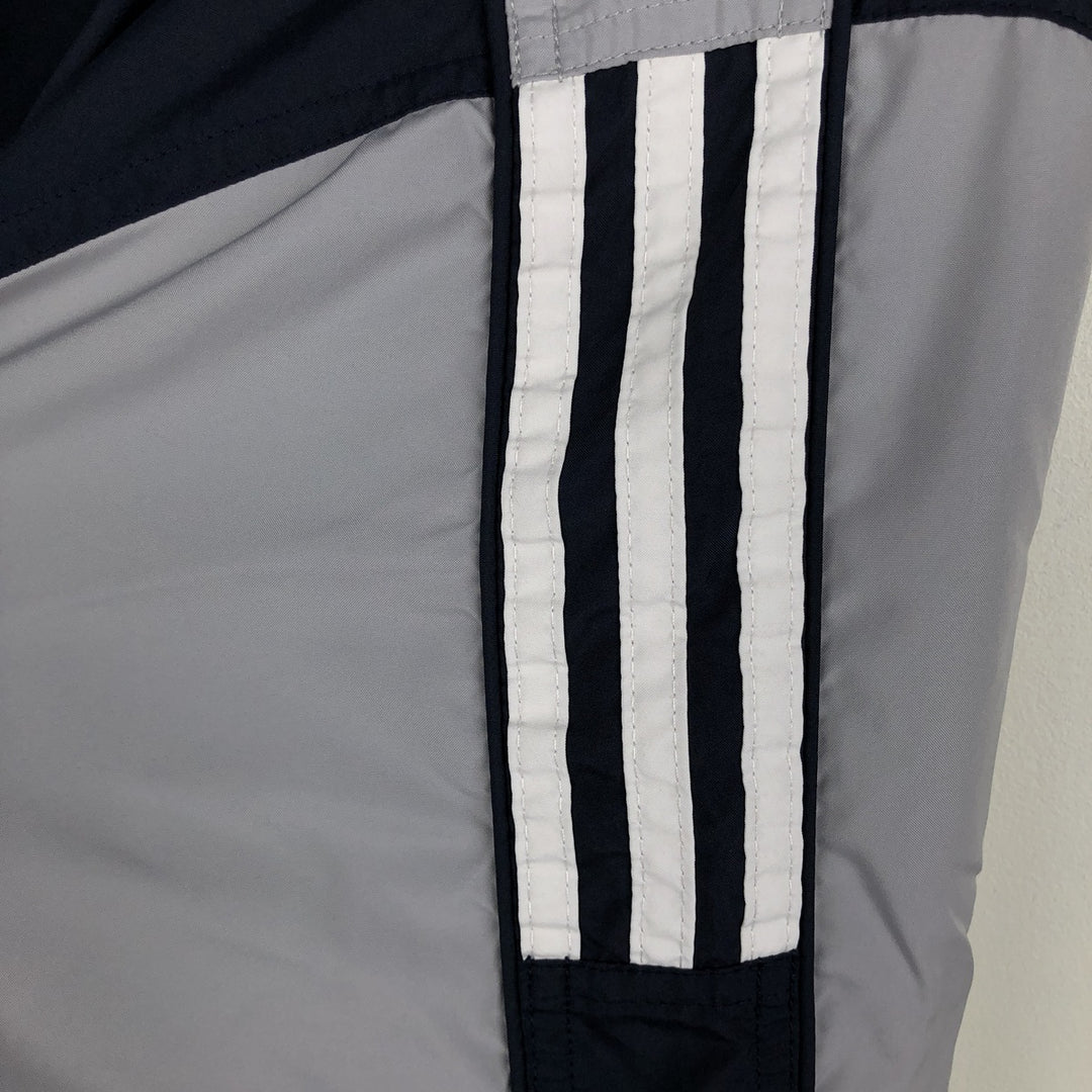 00'S adidas windbreaker, men's size M polyester navy blue type Vintage Second Hand
