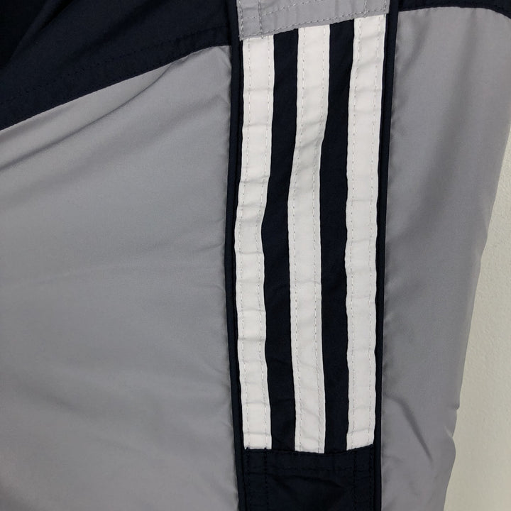 00'S adidas windbreaker, men's size M polyester navy blue type Vintage Second Hand
