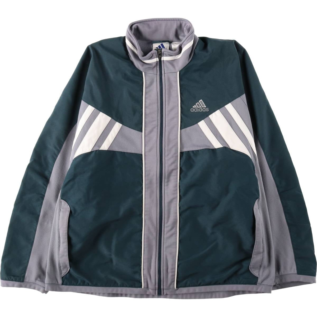 90年代 アディダス adidas バックロゴ ウインドブレーカー メンズL相当