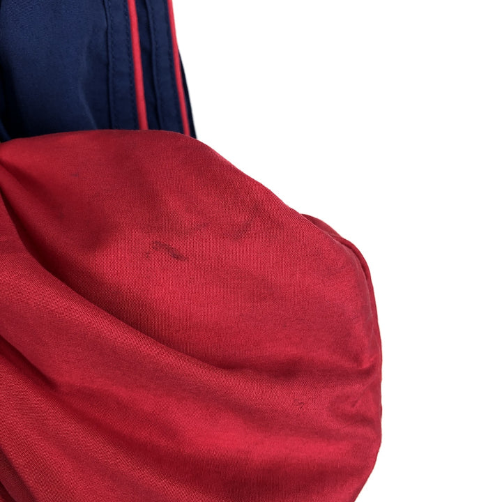 90'S Adidas windbreaker with back logo, men's size M equivalent, vintage. polyester red type Vintage Second Hand