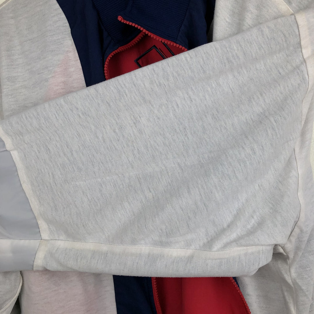90'S Adidas windbreaker with back logo, men's size M equivalent, vintage. polyester red type Vintage Second Hand