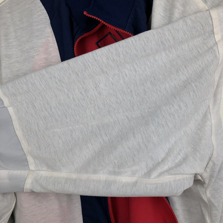 90'S Adidas windbreaker with back logo, men's size M equivalent, vintage. polyester red type Vintage Second Hand