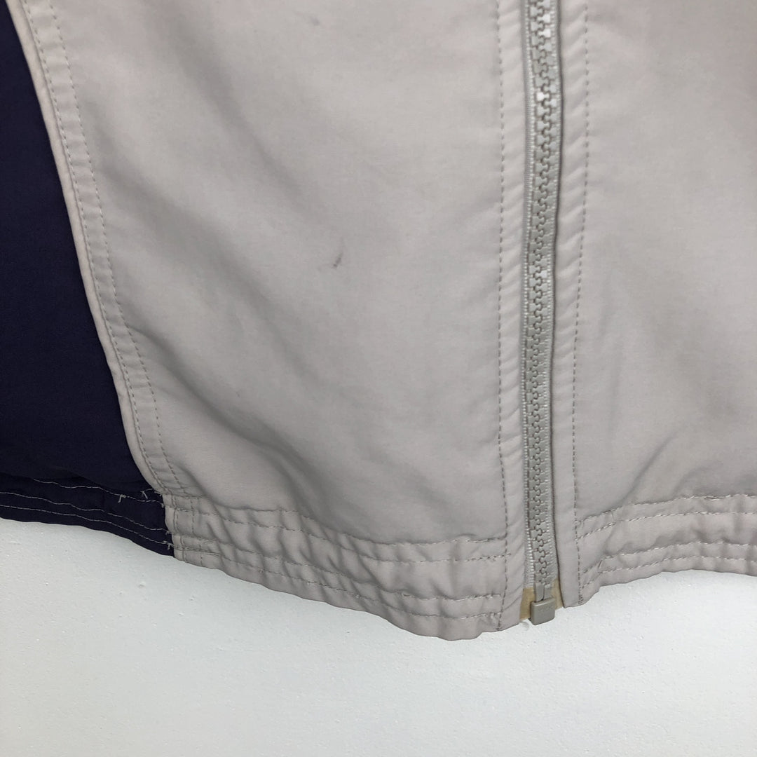 00'S adidas windbreaker, men's size S polyester Beige type Vintage Second Hand