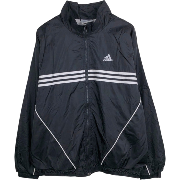 Vintage 90s-00'S Adidas nylon jacket, men's size XL Nylon black type Vintage Second Hand