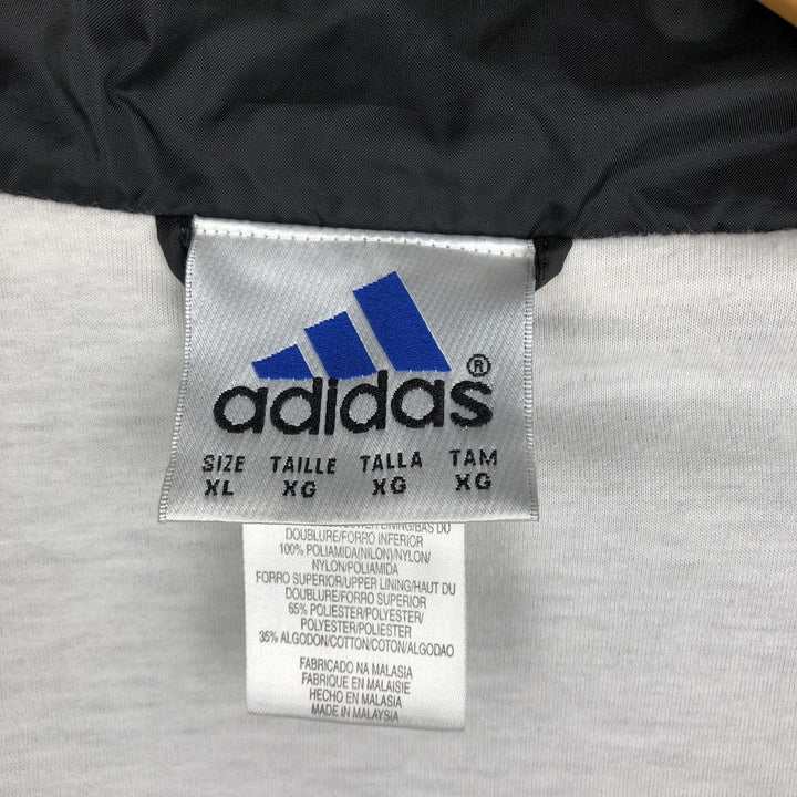 Vintage 90s-00'S Adidas nylon jacket, men's size XL Nylon black type Vintage Second Hand