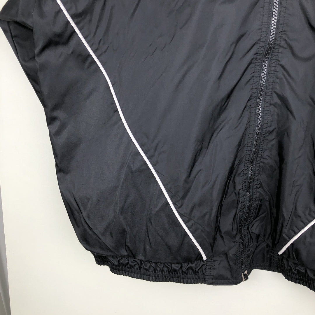 Vintage 90s-00'S Adidas nylon jacket, men's size XL Nylon black type Vintage Second Hand