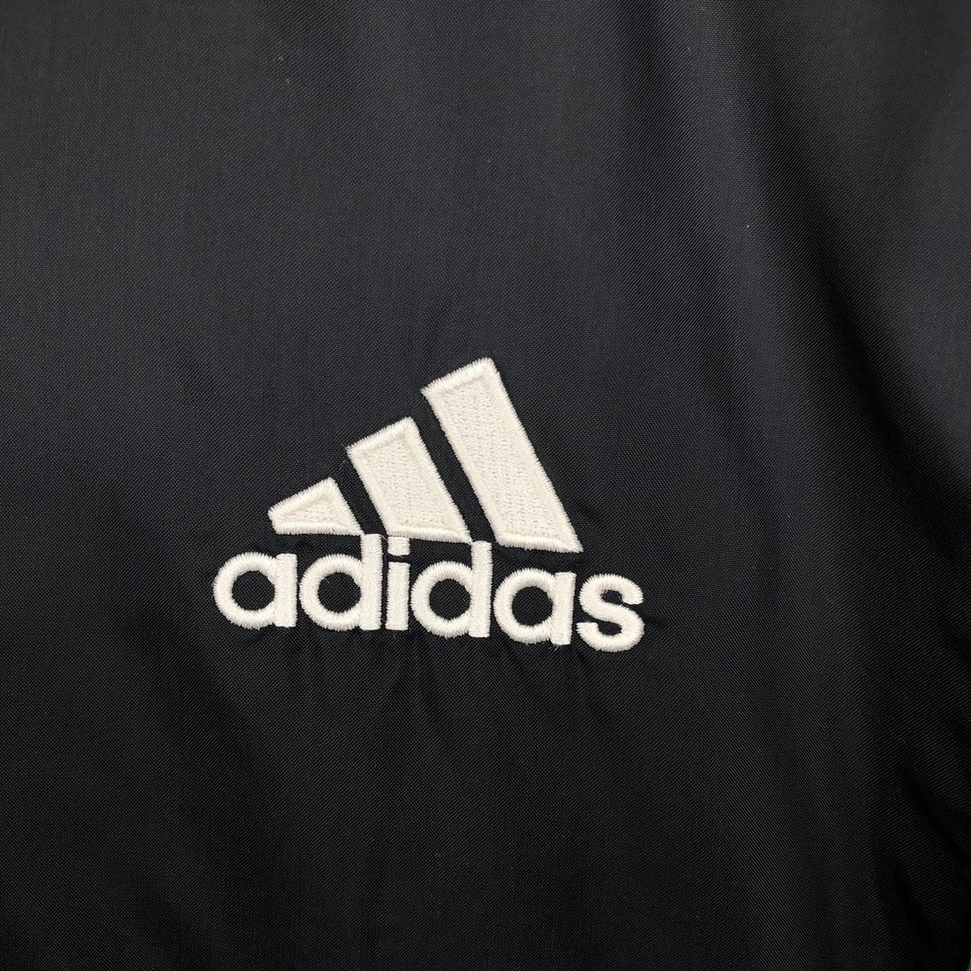 90'S Adidas nylon jacket, men's size M, vintage Nylon black type Vintage Second Hand