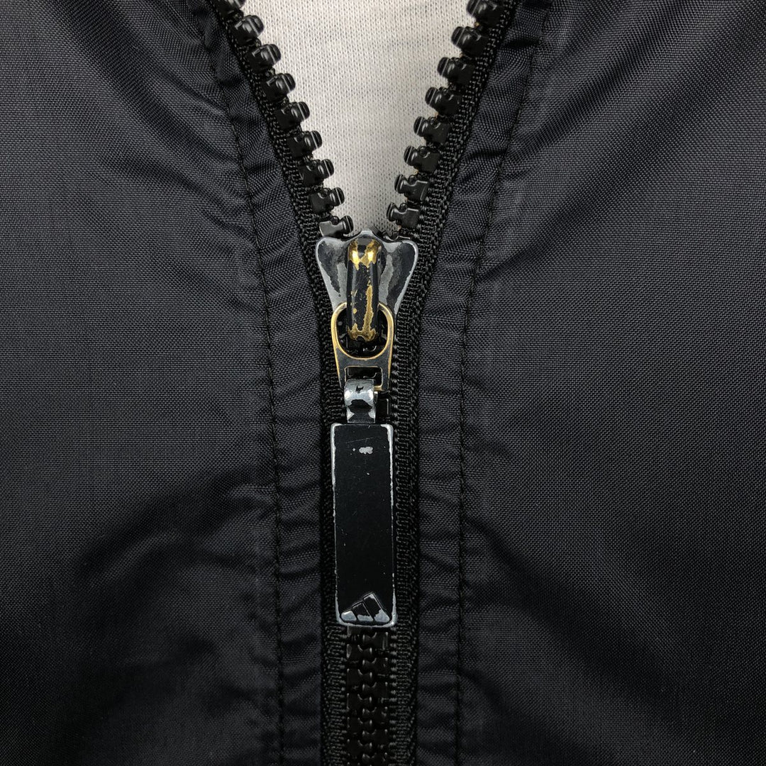 90'S Adidas nylon jacket, men's size M, vintage Nylon black type Vintage Second Hand