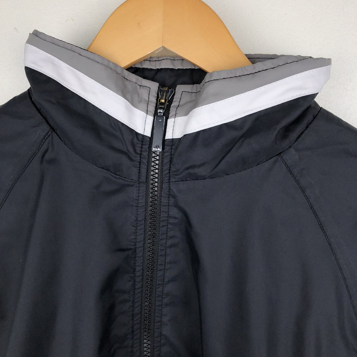 90'S Adidas nylon jacket, men's size M, vintage Nylon black type Vintage Second Hand
