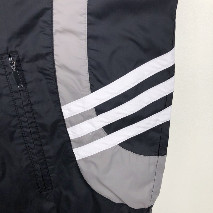90'S Adidas nylon jacket, men's size M, vintage Nylon black type Vintage Second Hand