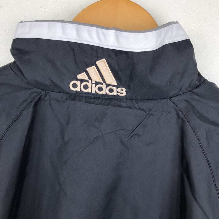 90'S Adidas nylon jacket, men's size M, vintage Nylon black type Vintage Second Hand