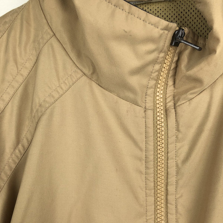 00'S adidas windbreaker, men's size M polyester beige type brown Vintage Second Hand
