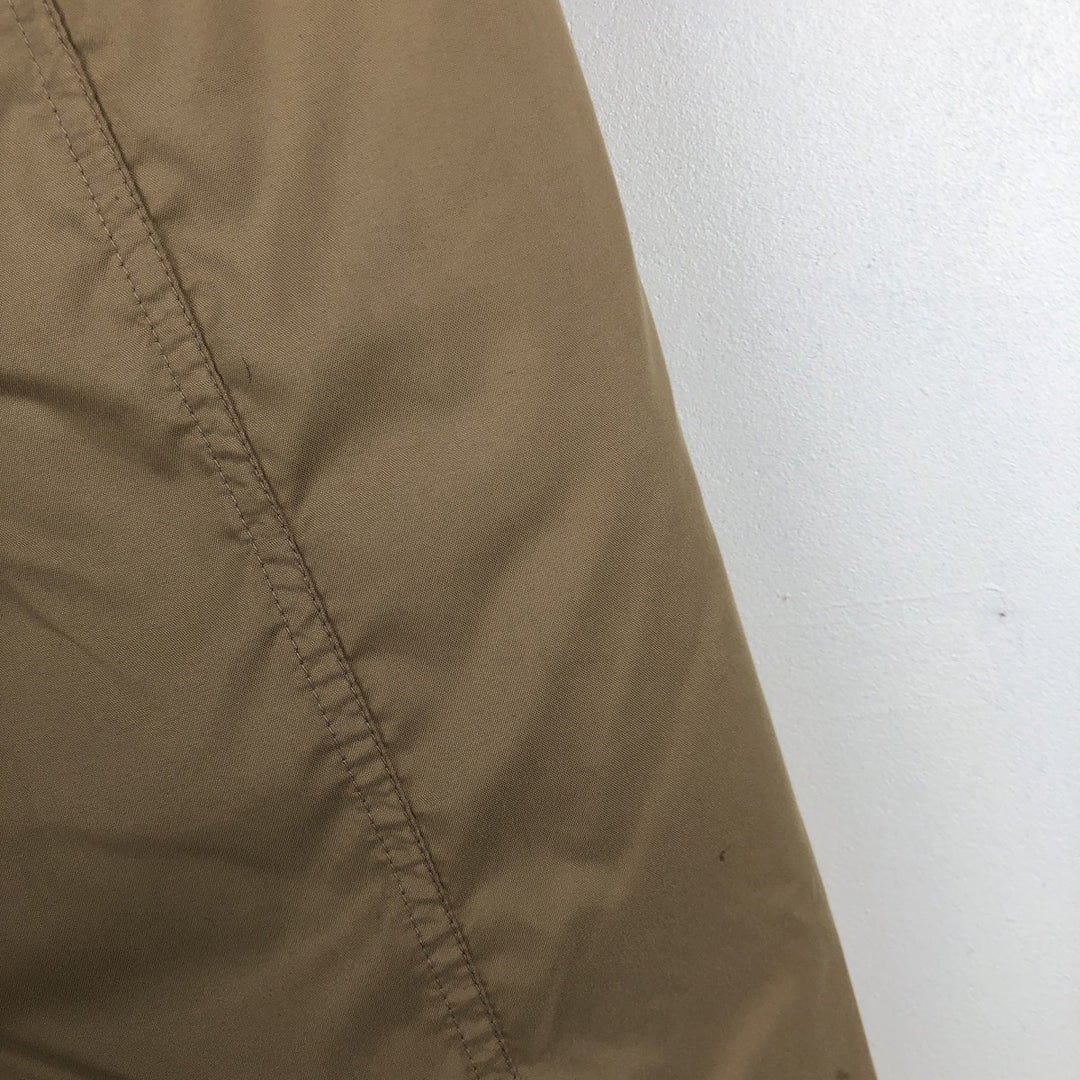00'S adidas windbreaker, men's size M polyester beige type brown Vintage Second Hand