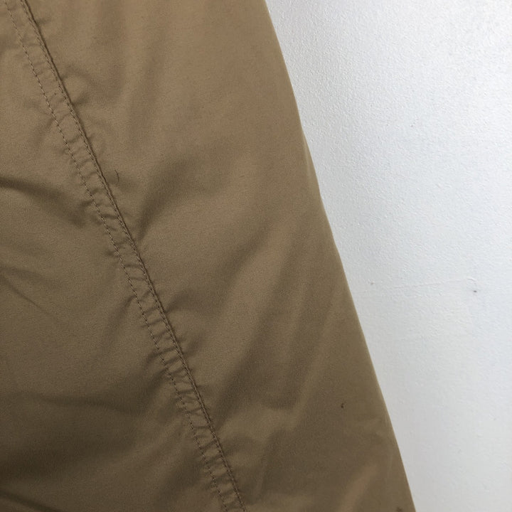 00'S adidas windbreaker, men's size M polyester beige type brown Vintage Second Hand