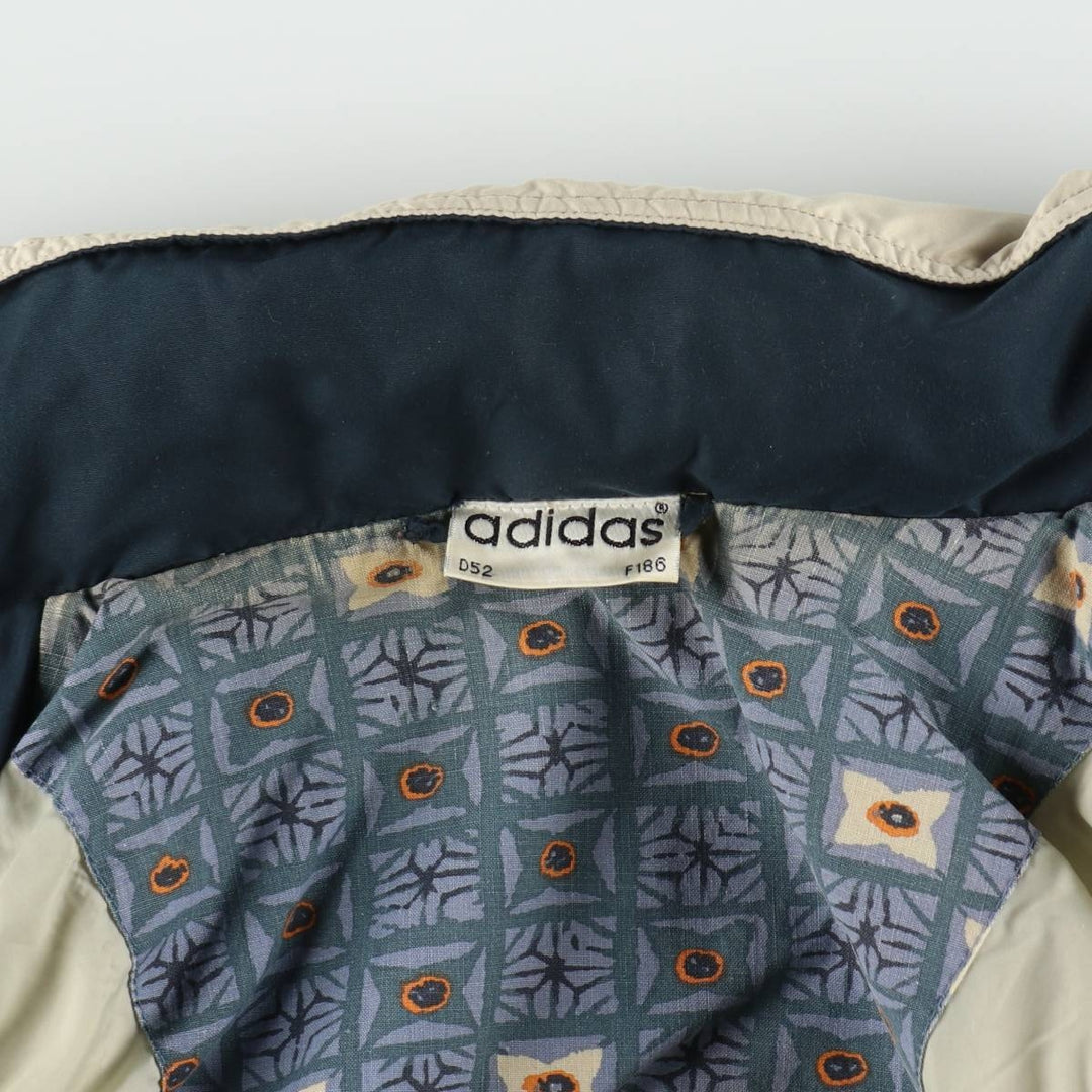Vintage Adidas OUTDOOR windbreaker from the 80s-90s, men's size L (approx.). polyester Beige type Vintage Second Hand