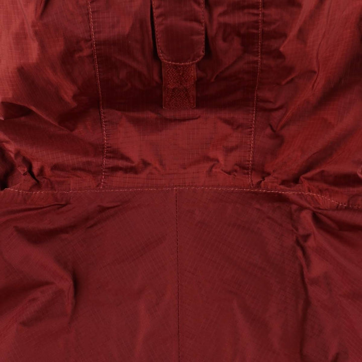 LLBean Mountain Parka Shell Jacket, Men's Size L (approx.) Nylon red type reddish brown Vintage Second Hand