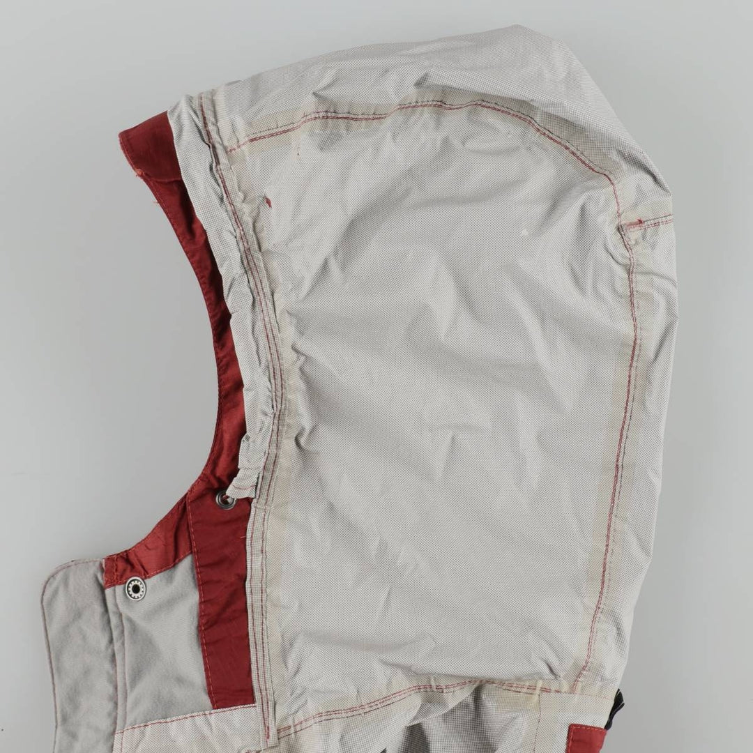 LLBean Mountain Parka Shell Jacket, Men's Size L (approx.) Nylon red type reddish brown Vintage Second Hand