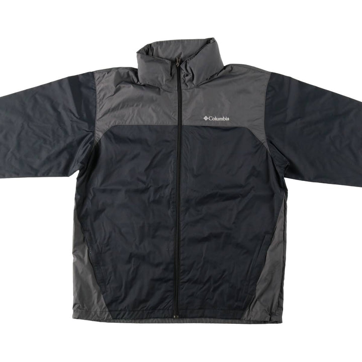 Columbia Mountain Jacket, Shell Jacket, Men's Size L Nylon black type Vintage Second Hand