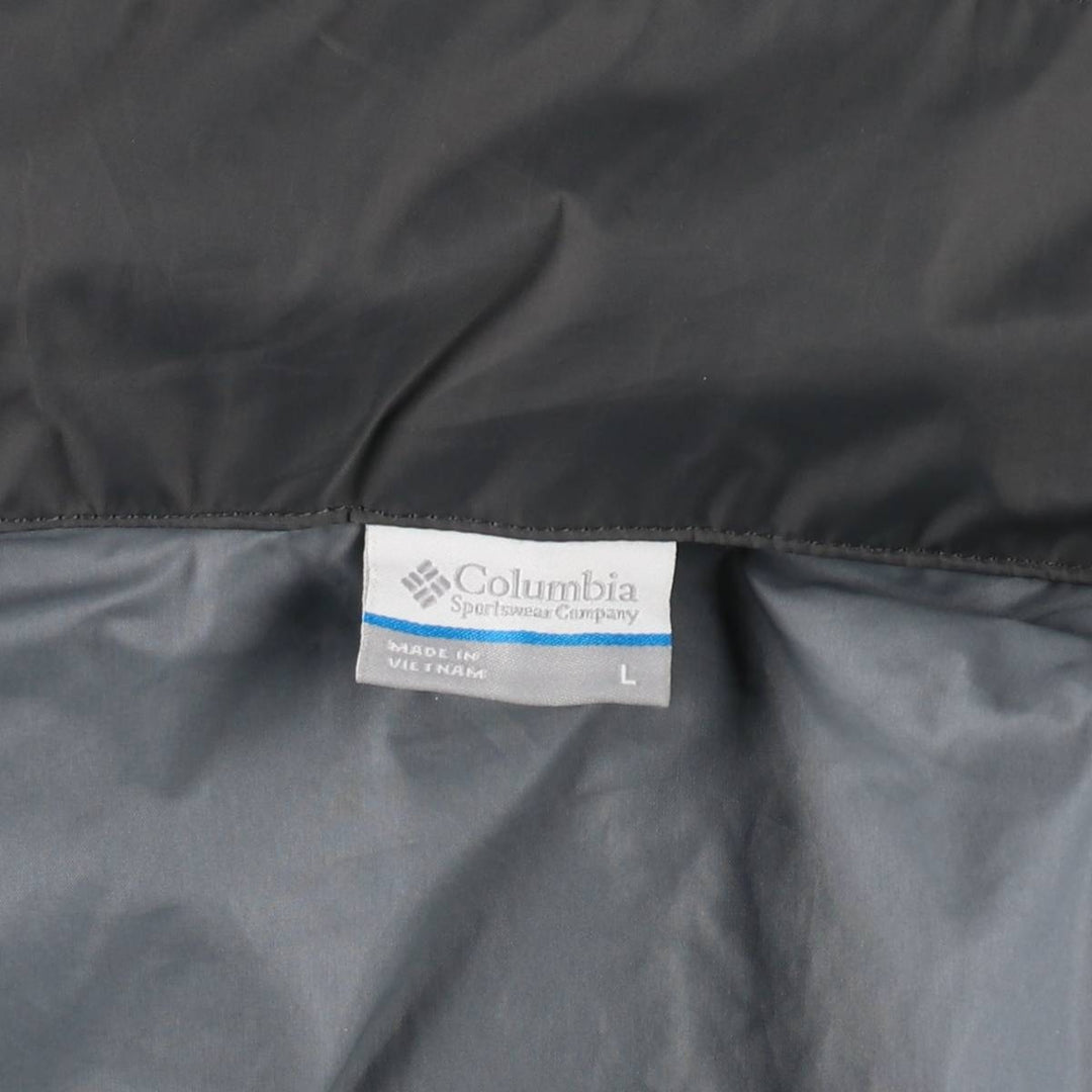 Columbia Mountain Jacket, Shell Jacket, Men's Size L Nylon black type Vintage Second Hand