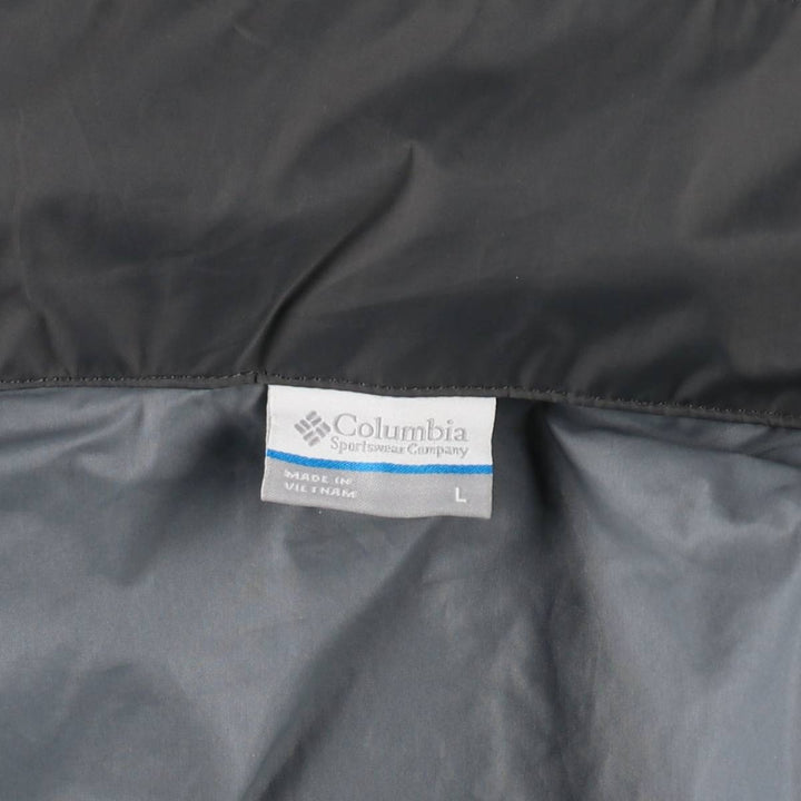 Columbia Mountain Jacket, Shell Jacket, Men's Size L Nylon black type Vintage Second Hand