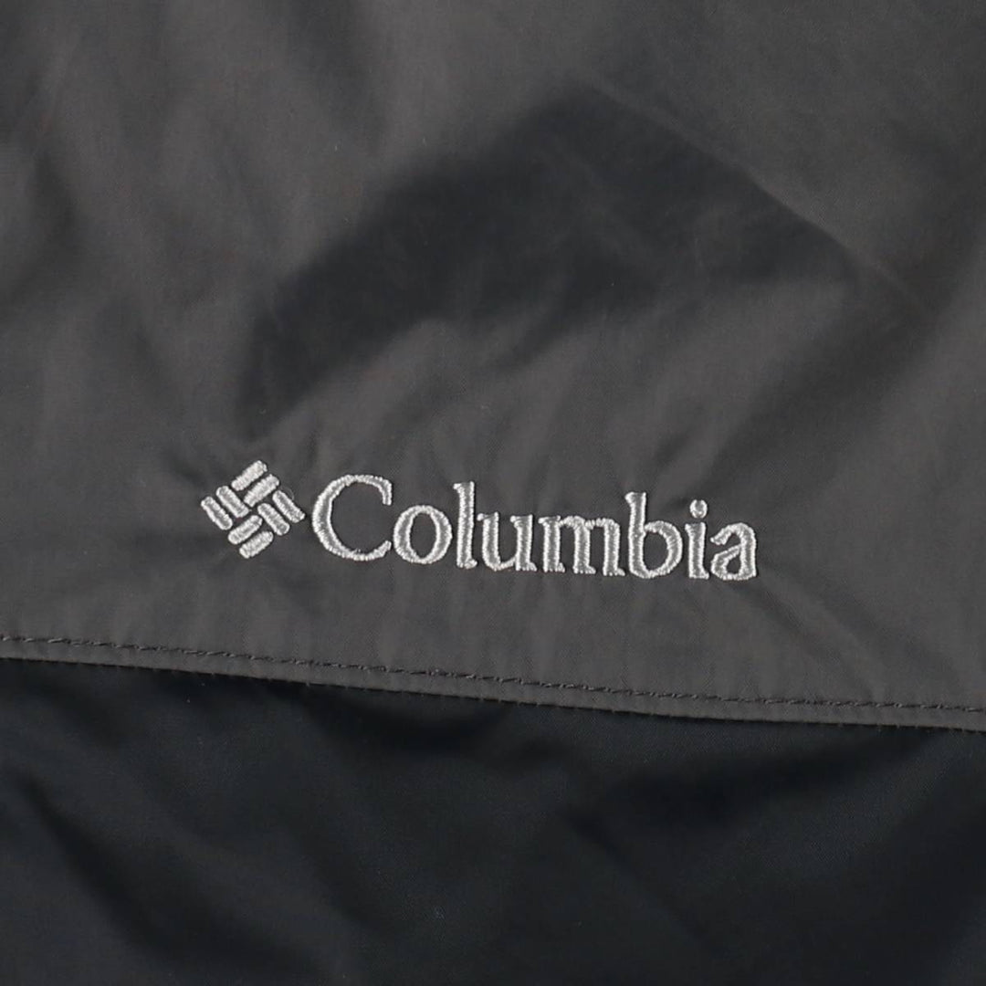 Columbia Mountain Jacket, Shell Jacket, Men's Size L Nylon black type Vintage Second Hand