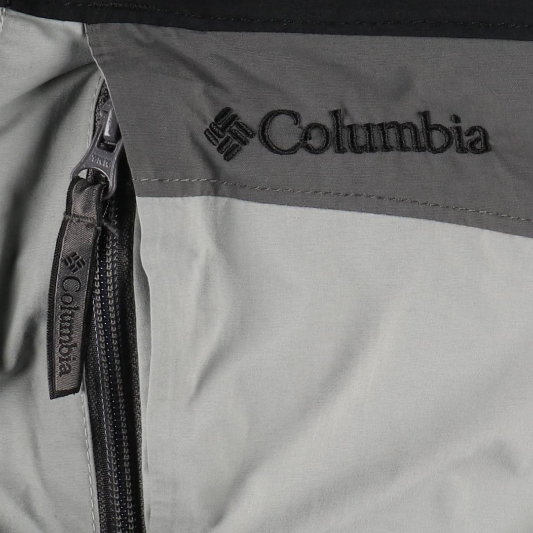 Columbia INTERCHANGE Mountain Parka Shell Jacket, Men's Size L Nylon gray type Vintage Second Hand