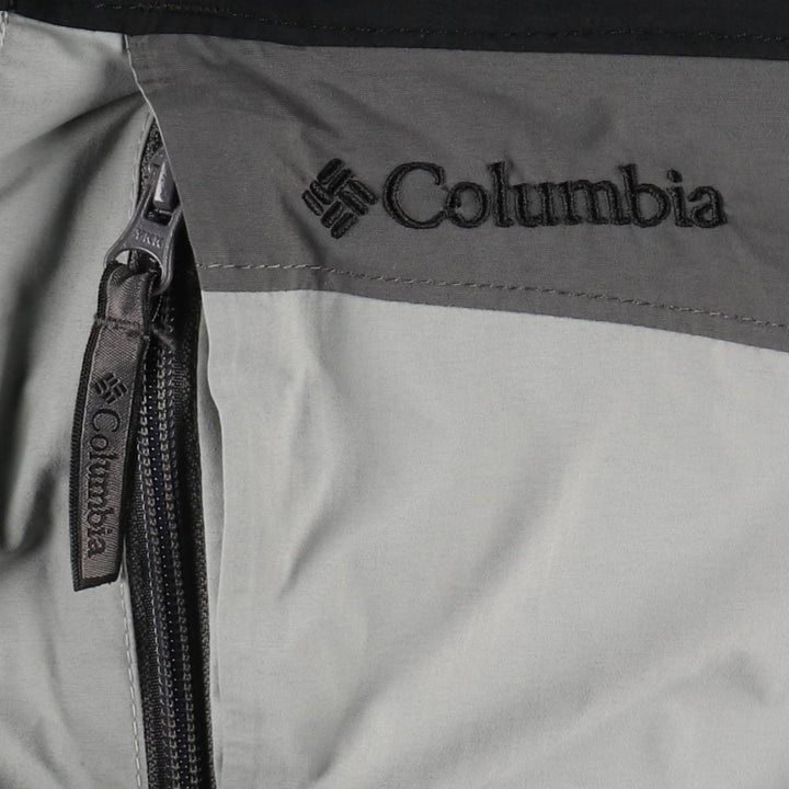 Columbia INTERCHANGE Mountain Parka Shell Jacket, Men's Size L Nylon gray type Vintage Second Hand