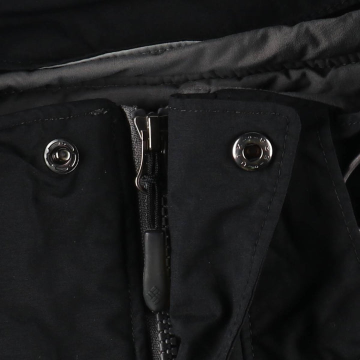 Columbia INTERCHANGE Mountain Parka Shell Jacket, Men's Size L Nylon gray type Vintage Second Hand
