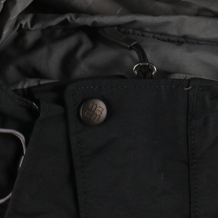 Columbia INTERCHANGE Mountain Parka Shell Jacket, Men's Size L Nylon gray type Vintage Second Hand