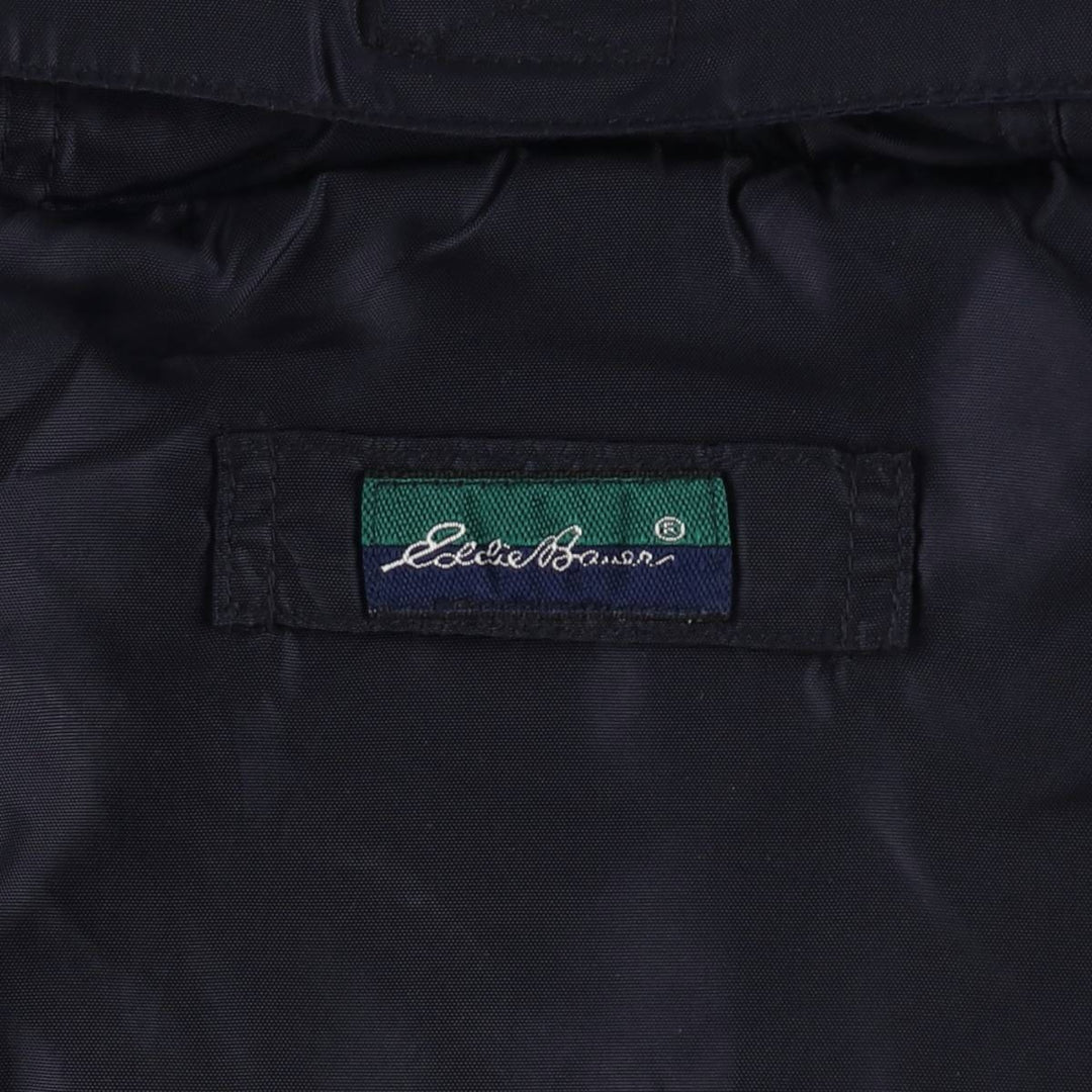 Eddie Bauer Anorak Jacket, Men's Size XL (approx.) Nylon navy blue type Vintage Second Hand
