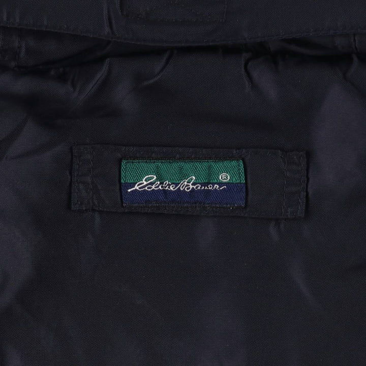 Eddie Bauer Anorak Jacket, Men's Size XL (approx.) Nylon navy blue type Vintage Second Hand