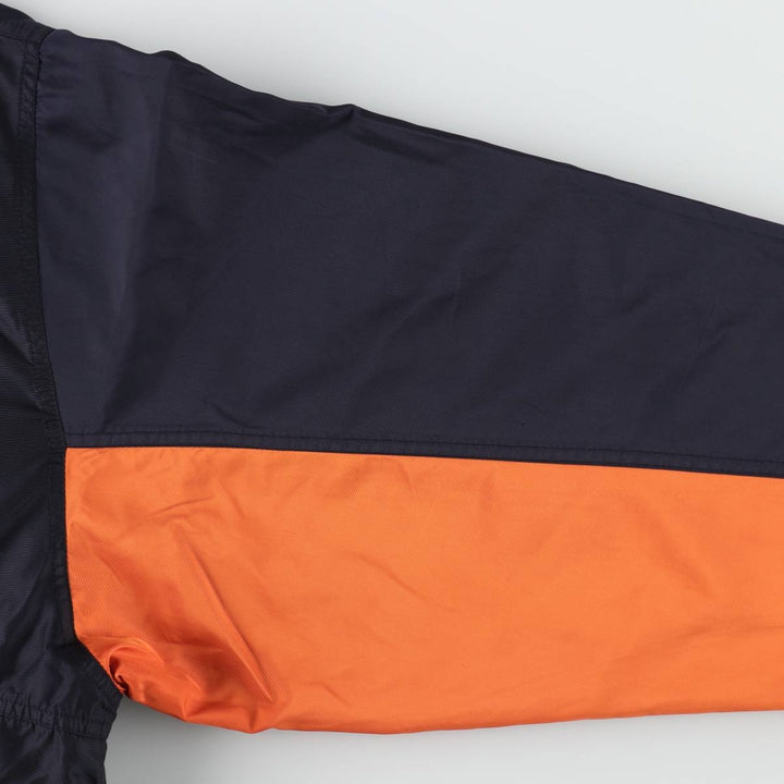 Eddie Bauer Anorak Jacket, Men's Size XL (approx.) Nylon navy blue type Vintage Second Hand