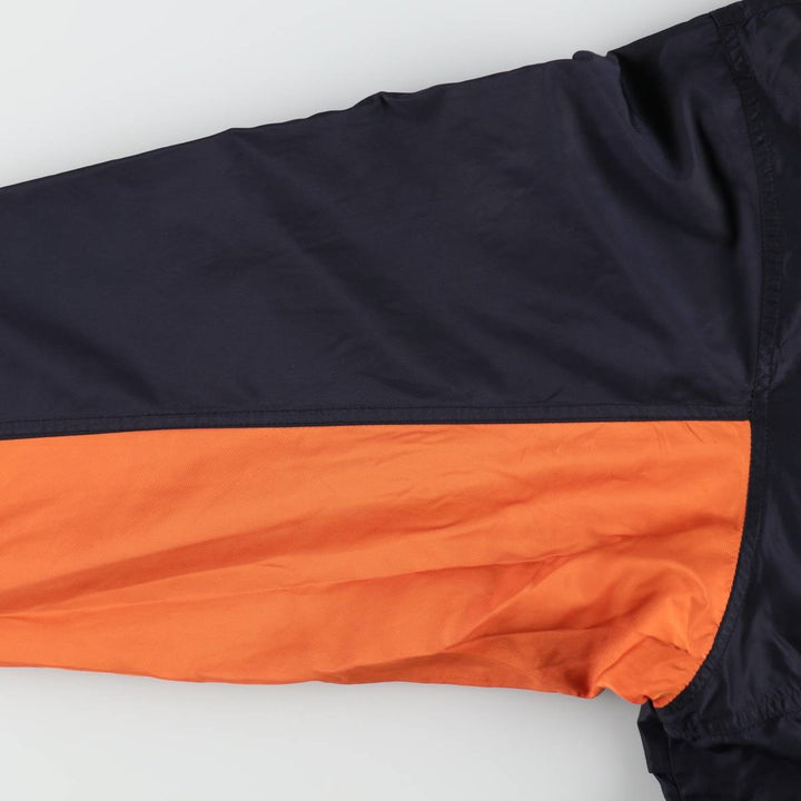 Eddie Bauer Anorak Jacket, Men's Size XL (approx.) Nylon navy blue type Vintage Second Hand