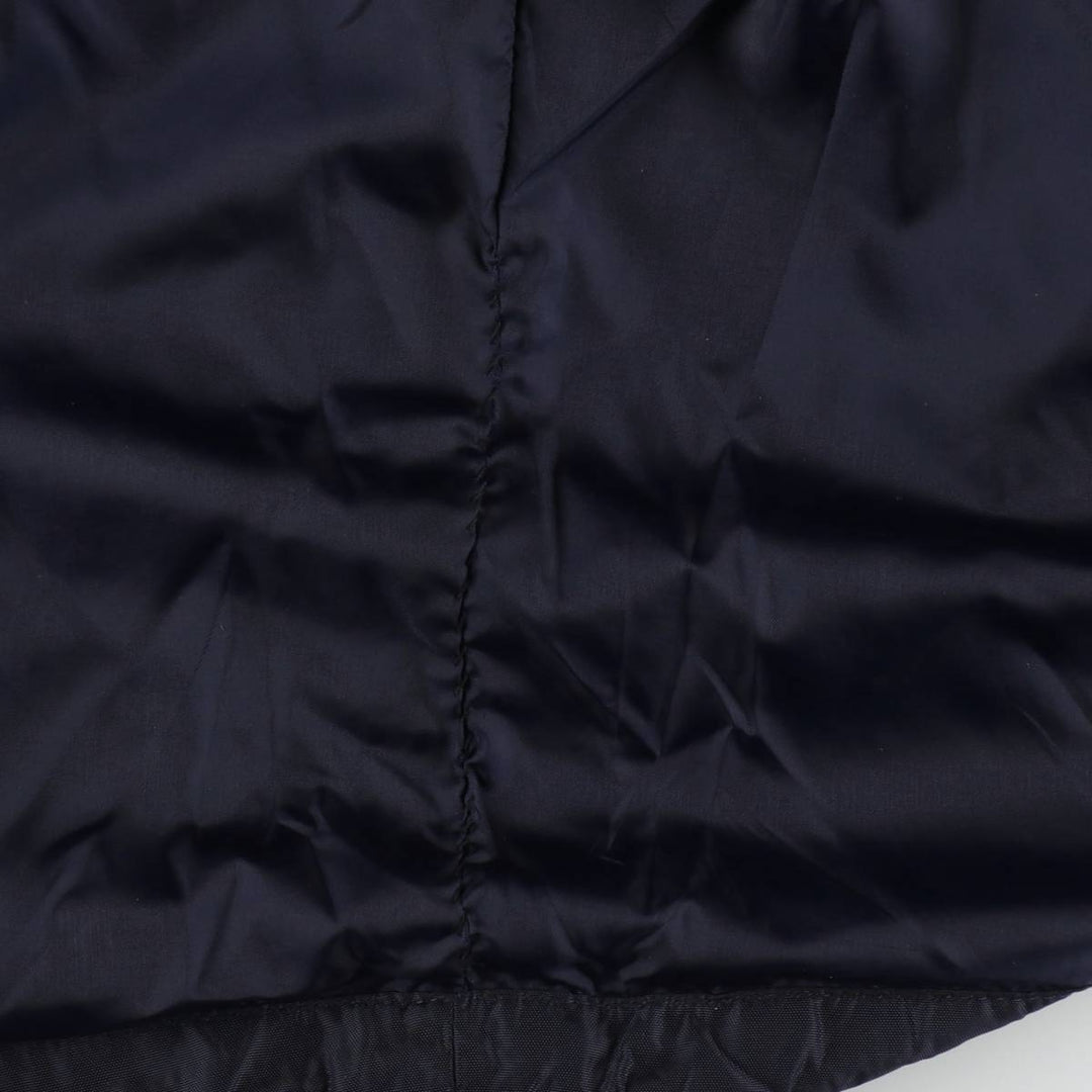 Eddie Bauer Anorak Jacket, Men's Size XL (approx.) Nylon navy blue type Vintage Second Hand